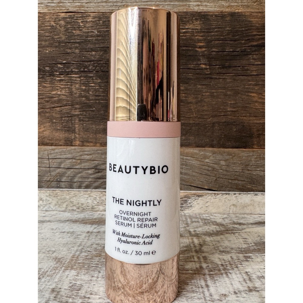 BeautyBio The Nightly Overninght Retinol Repair Serum 1 fl oz NIB MSRP $95